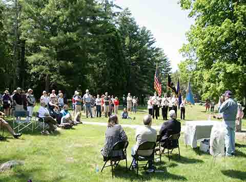 Lake George Battlefield Park Memorial Day 2023